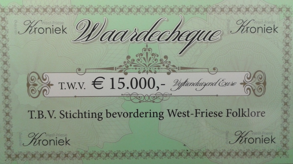 15.000 Euro van de Kroniek!!!