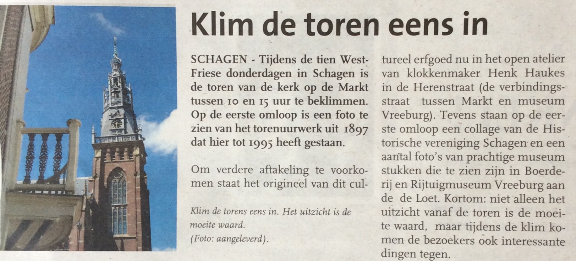 Beklim de Kerk!