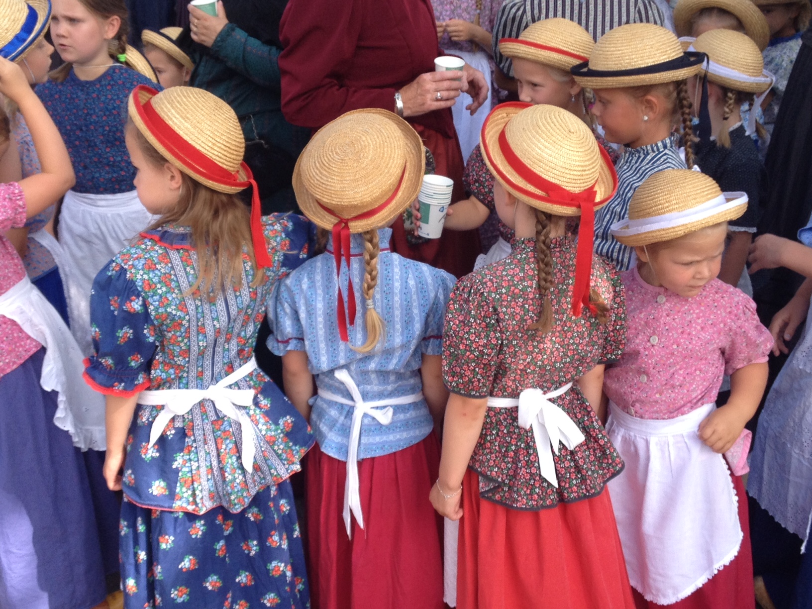 Dans mee met de kinderdansgroep.