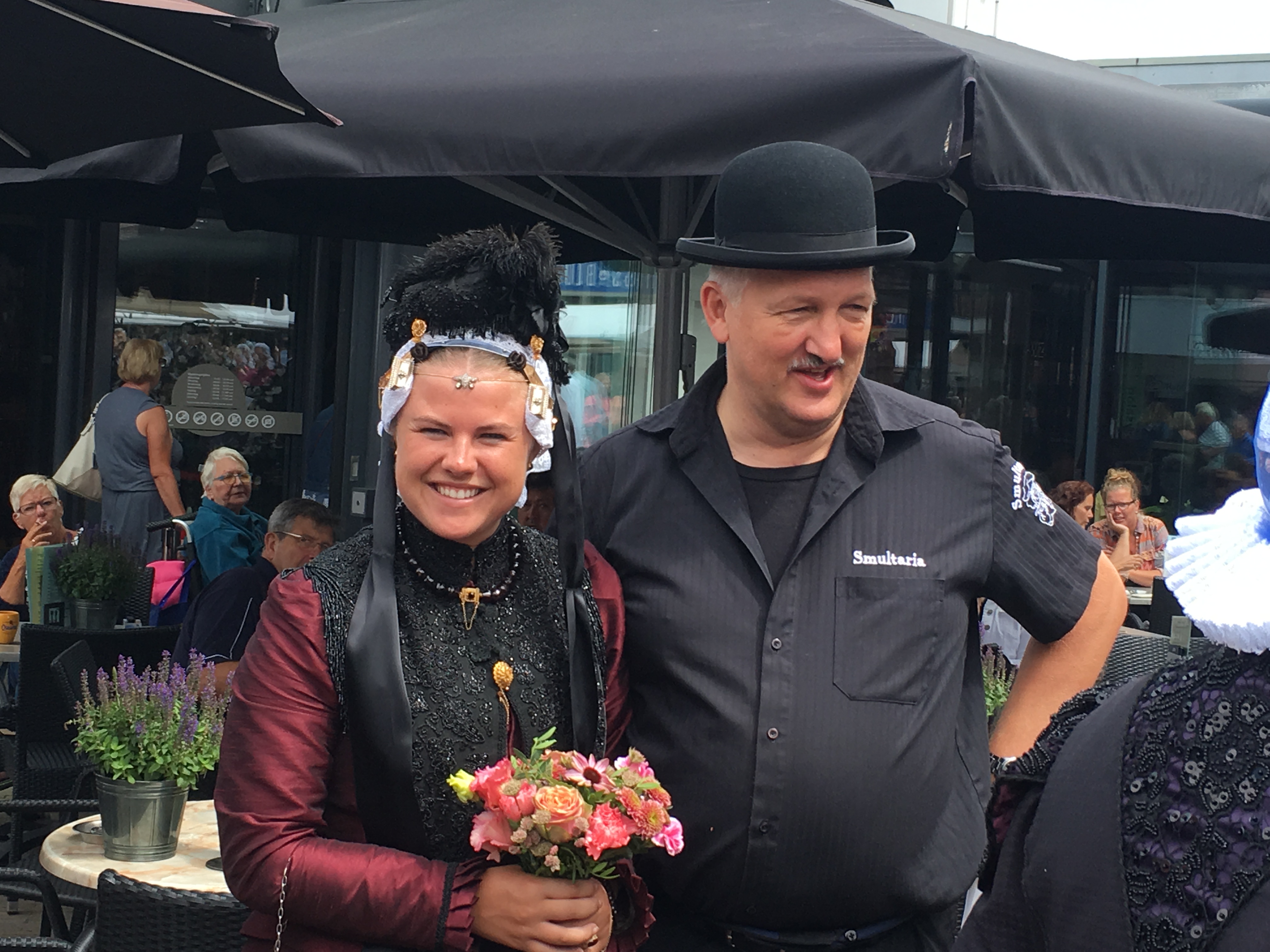 Mooie cheque van Bistro Smul.