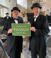 WFF uitreiking cheque van 2021