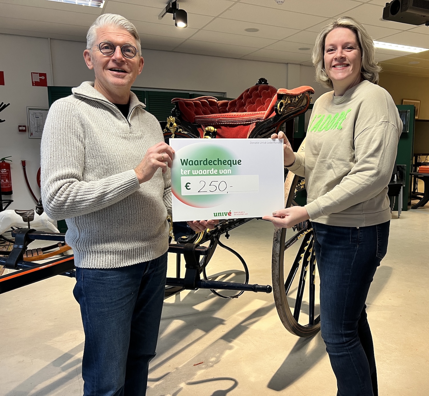 Cheque Univé Noord-Holland